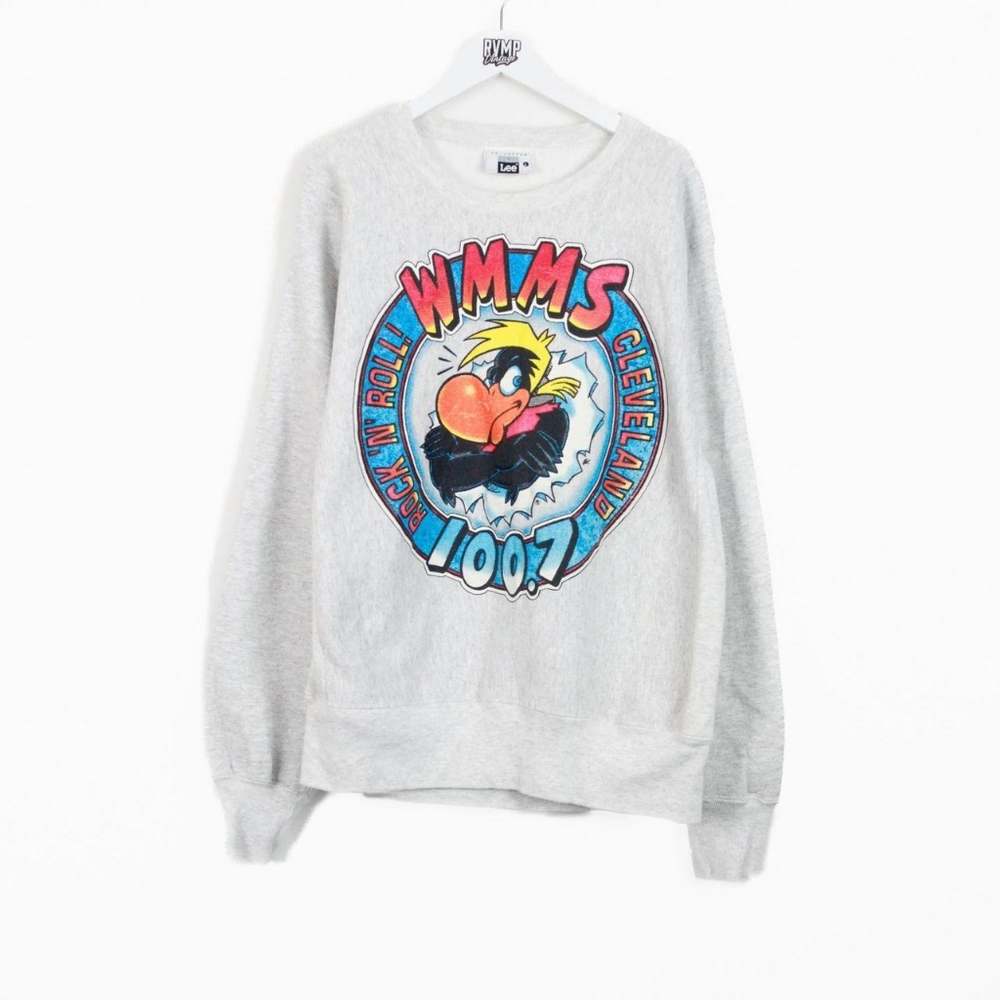 90s Lee Cross Grain Premium Quality Sweatshirt (Large) - Picture 1 of 4